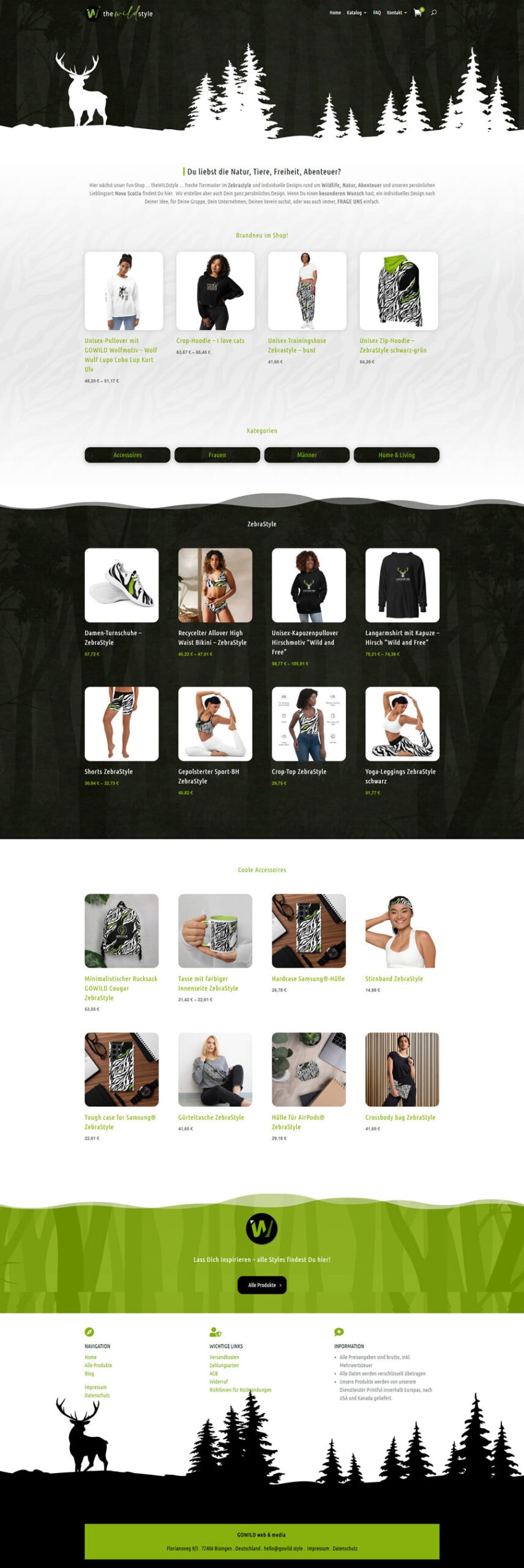 theWILDstyle - Online-Shop